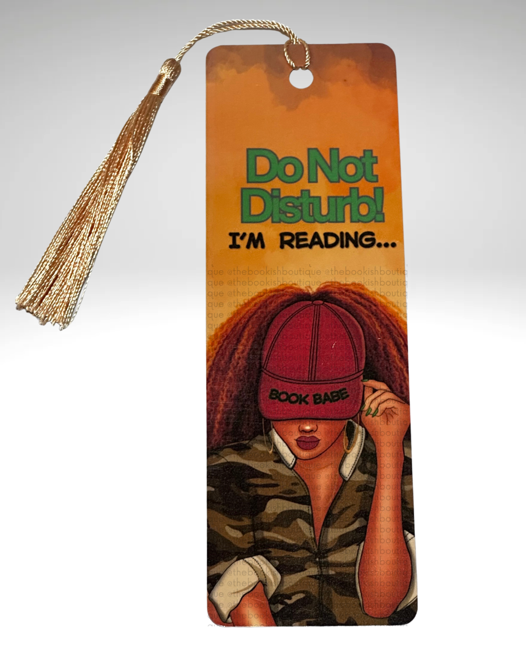 Do Not Disturb! I'm Reading... - Bookmark